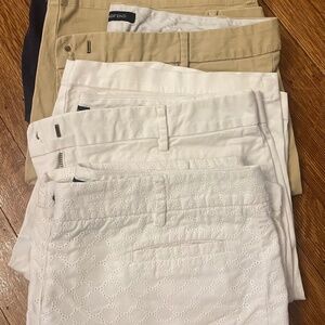 4 pairs of gently worn women’s mid rise shorts